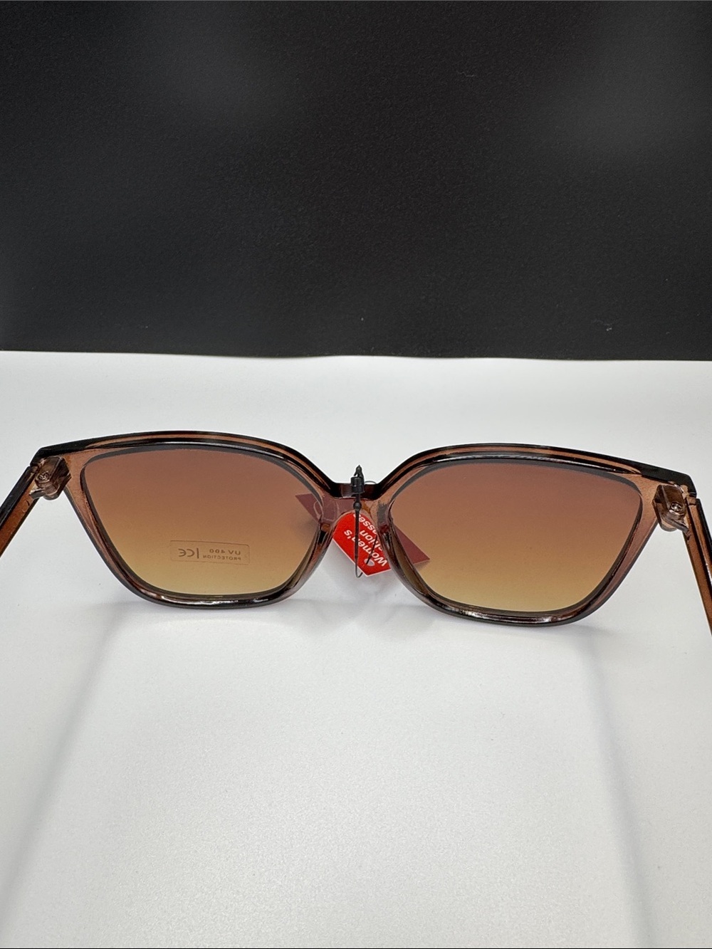 Women's Brown Gradient Sunglasses - Picture 5 of 5